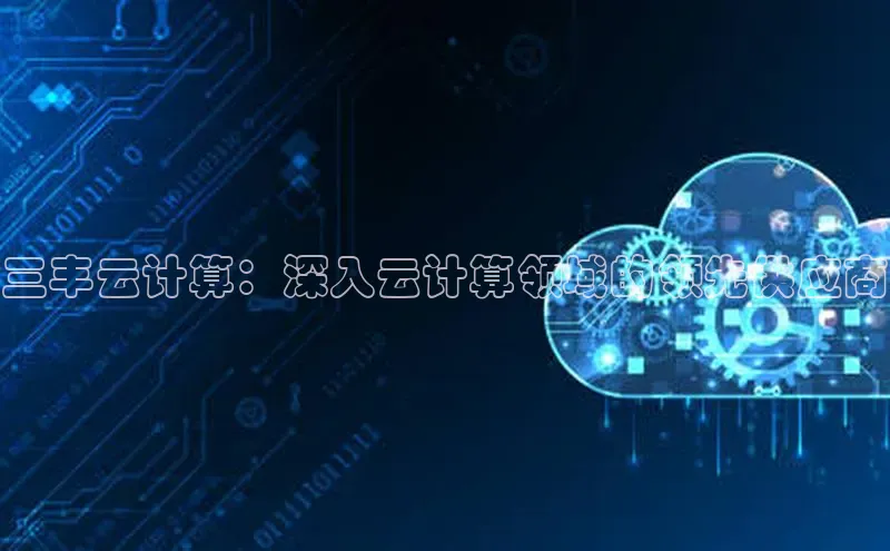 28圈.ccmpc正版宇信科技三丰云计算：深入云计算领域的领先供应商