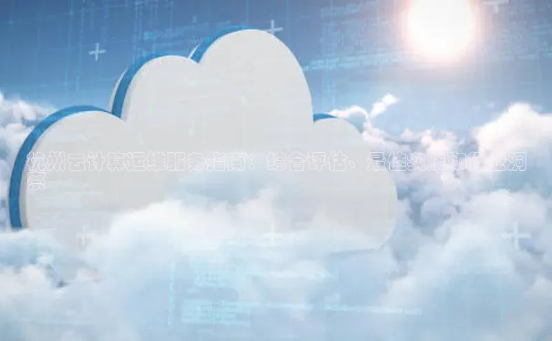 28电子游戏官方网站极氪智能科技杭州云计算运维服务指南：综合评估、最佳实践和行业洞
察